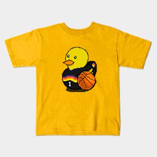 Suns Basketball Rubber Duck Kids T-Shirt